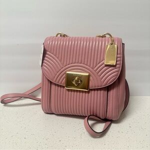 COACH CASSIDY BACKPACK WITH CHARM NWT